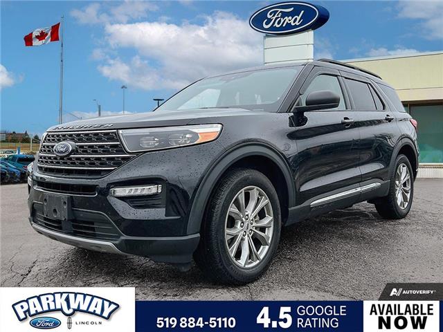 Used 2021 Ford Explorer XLT LEATHER | MOONROOF | 2.3L ECOBOOST ENGINE - Waterloo - Parkway Ford Lincoln